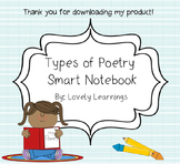 Types of Poetry Smart Notebook
