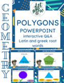 Types of Polygons - PowerPoint -  Montessori - Audio