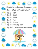 Types of Precipitation Reading Passages