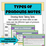 Types of Pronouns Notes