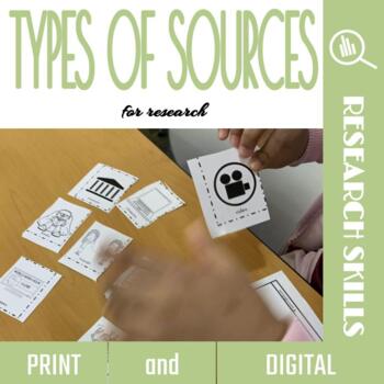 Preview of Types of Research Sources