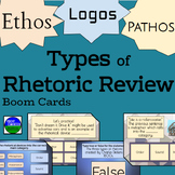Types of Rhetoric Review Boom Cards