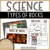 Types of Rocks - 2nd & 3rd Grade Science Digital Activities