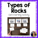 Types of Rocks Card Sorting Activity
