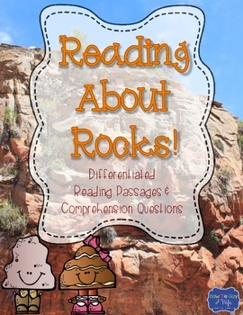 Preview of Rocks Differentiated Reading Passages