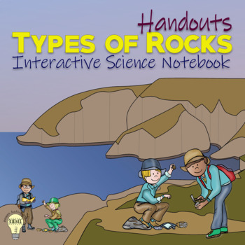 Preview of Types of Rocks: Igneous, Metamorphic, and Sedimentary, Rock Cycle Handouts