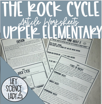 Preview of The Rock Cycle -Articles