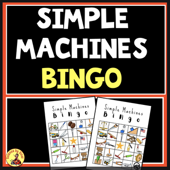 Preview of Types of SIMPLE MACHINES BINGO GAME