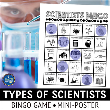 Preview of Scientists Bingo Game