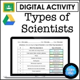 Types of Scientists ⭐ Digital Science Review | Sub Plan