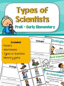 Preview of Types of Scientists - Intro to Science
