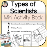 Types of Scientists Mini Activity Book