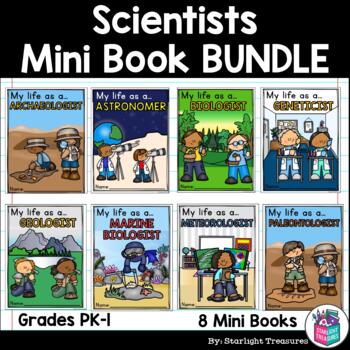 Preview of Types of Scientists Mini Book BUNDLE - Scientists
