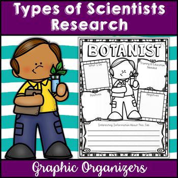 Types of Scientists Graphic Organizer