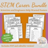 STEM Career Bundle - Types of Scientists and Engineers Hel