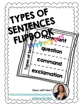 Preview of Types of Sentence Flipbook