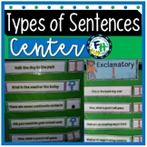 Types of Sentences Center Activity
