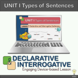 Types of Sentences: Declarative and Interrogative - No Pri