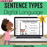 Types of Sentences Digital Language - L.1.1.j & L.2.1.f- 1
