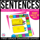 Types of Sentences Grammar Games | L.1.1.J