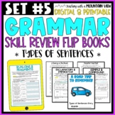 Types of Sentences Review Flip Book
