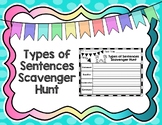 Types of Sentences Scavenger Hunt