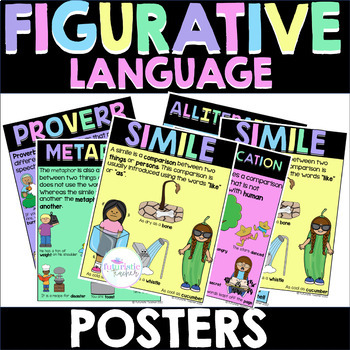 Preview of Figurative Language/Literary Devices Posters