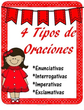 Preview of Types of Sentences (Spanish) - Tipos de oraciones 1 - Digital Learning