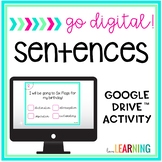 Types of Sentences Task Cards - Google Slides™ Activity