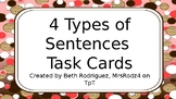 Types of Sentences Task Cards/SCOOT game