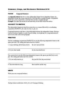 Types of Sentences Worksheets by Pennington Publishing | TpT