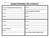 Types of Sentences Workstation