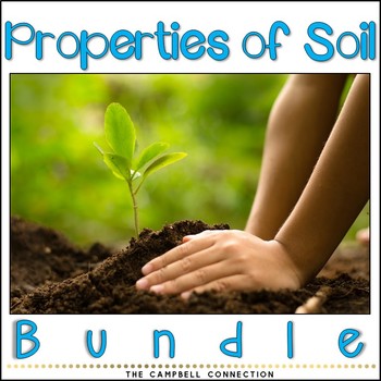 Preview of Types of Soil Worksheets Bundle