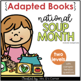 Types of Soups Adapted Books [Level 1 and Level 2] Digital