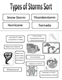 Types of Storms Sort