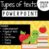 Types of Text PowerPoint
