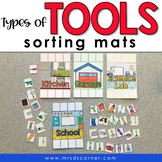 Types of Tools Sorting Mats [4 mats included] | Types of T