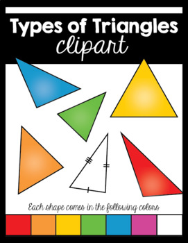 Preview of Types of Triangles Clip Art