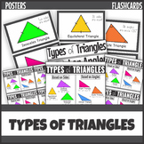 Types of Triangles Poster Flashcards