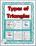 Classifying Triangles Posters & Activities