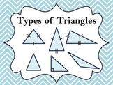 Types of Triangles PowerPoint/Posters