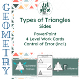 Types of Triangles - Sides - Powerpoint  + 4 Differentiate