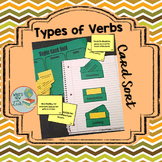 Types of Verbs Card Sort: Linking, Transitive, and Intransitive