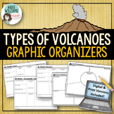 Types of Volcanoes - Graphic Organizers - Digital & Print 