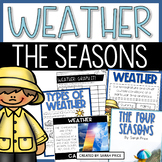 Types of Weather & Four Seasons Activities - 2nd & 3rd Gra