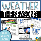 Types of Weather & Four Seasons Lessons - 2nd & 3rd Grade 