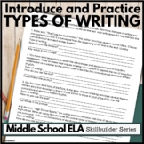Types of Writing Lesson Plan and Practice | Writing Test P