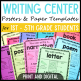Types of Writing Posters & Paper Templates 2nd 3rd 4th 5th