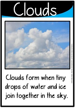 Types of clouds posters by Silviya V Murphy | Teachers Pay Teachers