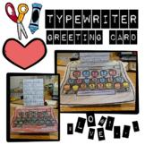 Typewriter Greeting Card Craft